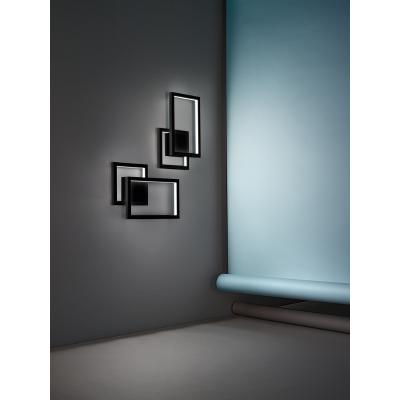 APPLIQUE IN ALLUMINIO COLORE NERO